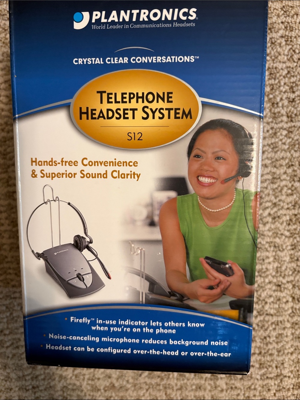 Plantronics S12 Telephone Headset System